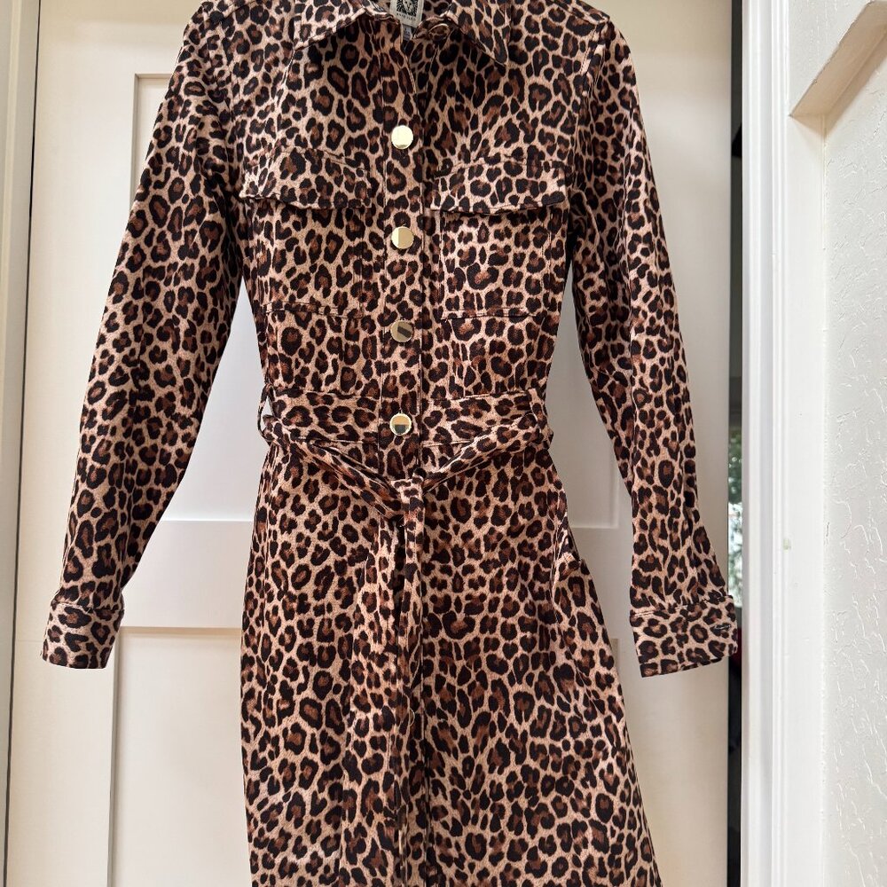Anne Klein- Long Sleeve Button Down Dress- NWT - 4